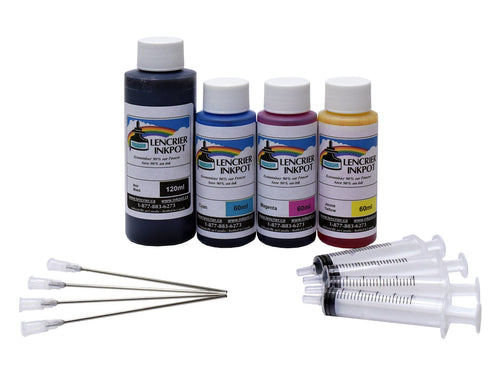*FADE RESISTANT* Combo Refill Kit for EPSON 18, 18XL, 202, 202XL