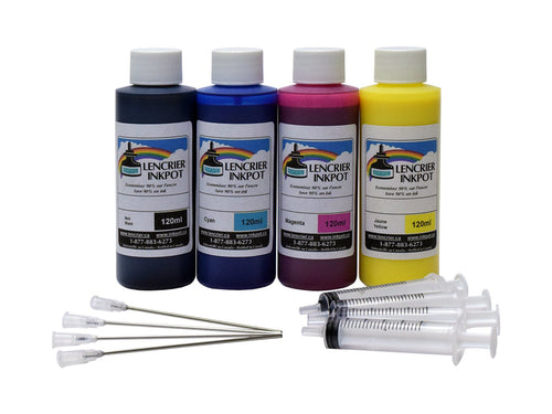 *PIGMENTED* 120ml (Black and Colour) Refill Kit for HP 940